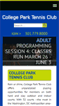 Mobile Screenshot of cptennisclub.com